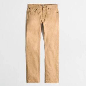 Men’s J. Crew Tan Jeans